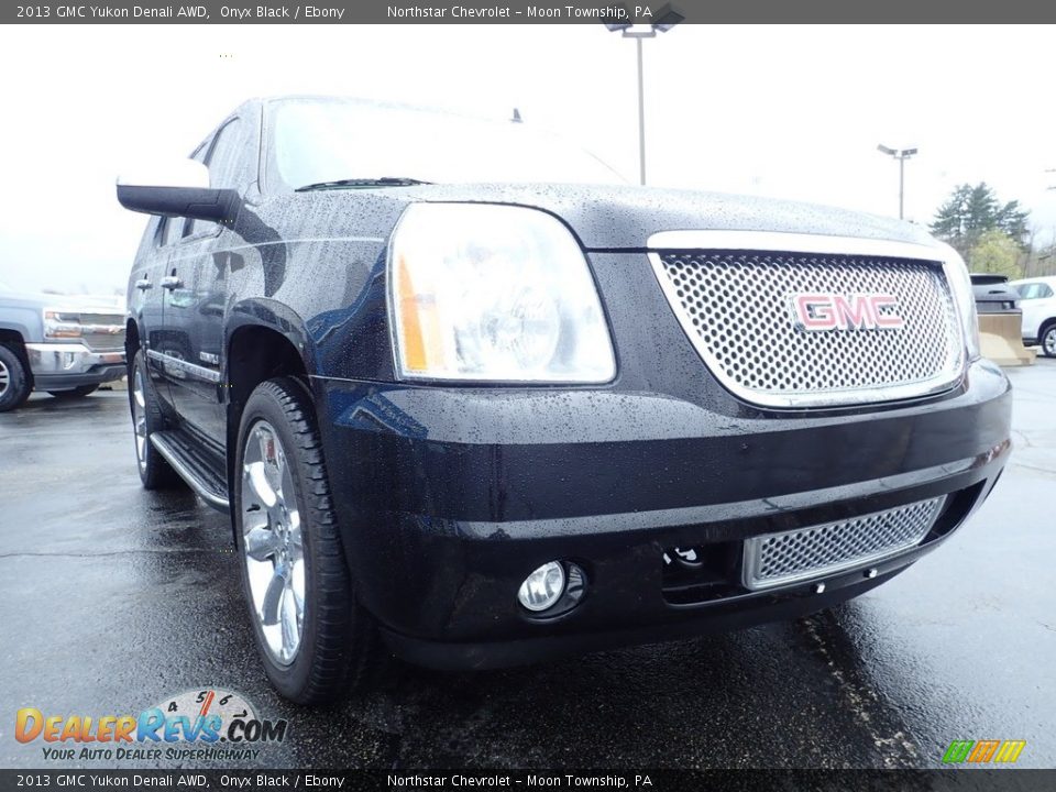 2013 GMC Yukon Denali AWD Onyx Black / Ebony Photo #12