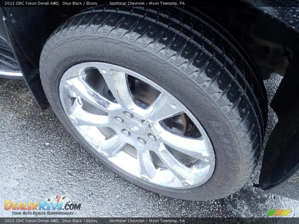 2013 GMC Yukon Denali AWD Onyx Black / Ebony Photo #14
