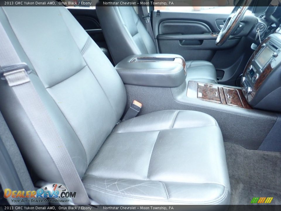 2013 GMC Yukon Denali AWD Onyx Black / Ebony Photo #15