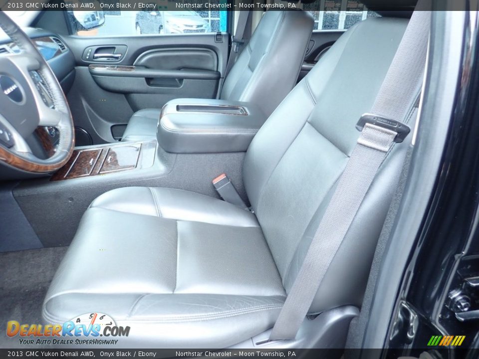 2013 GMC Yukon Denali AWD Onyx Black / Ebony Photo #19
