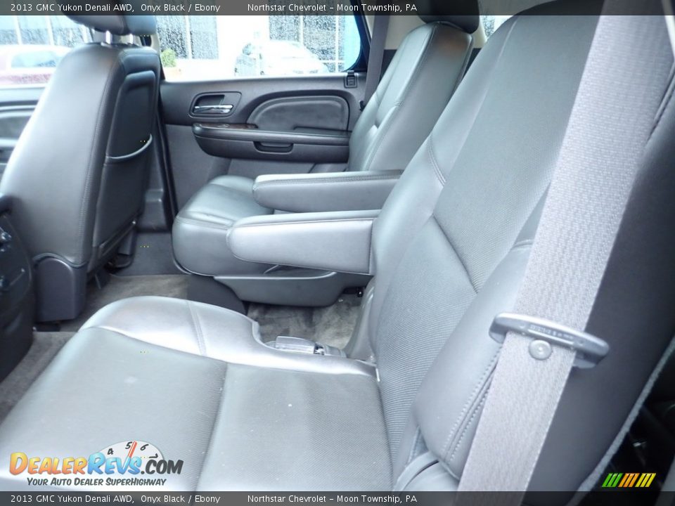 2013 GMC Yukon Denali AWD Onyx Black / Ebony Photo #20