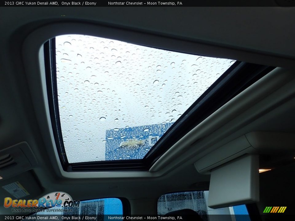 2013 GMC Yukon Denali AWD Onyx Black / Ebony Photo #25