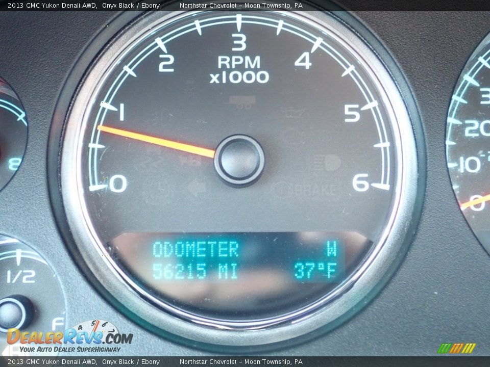 2013 GMC Yukon Denali AWD Onyx Black / Ebony Photo #29