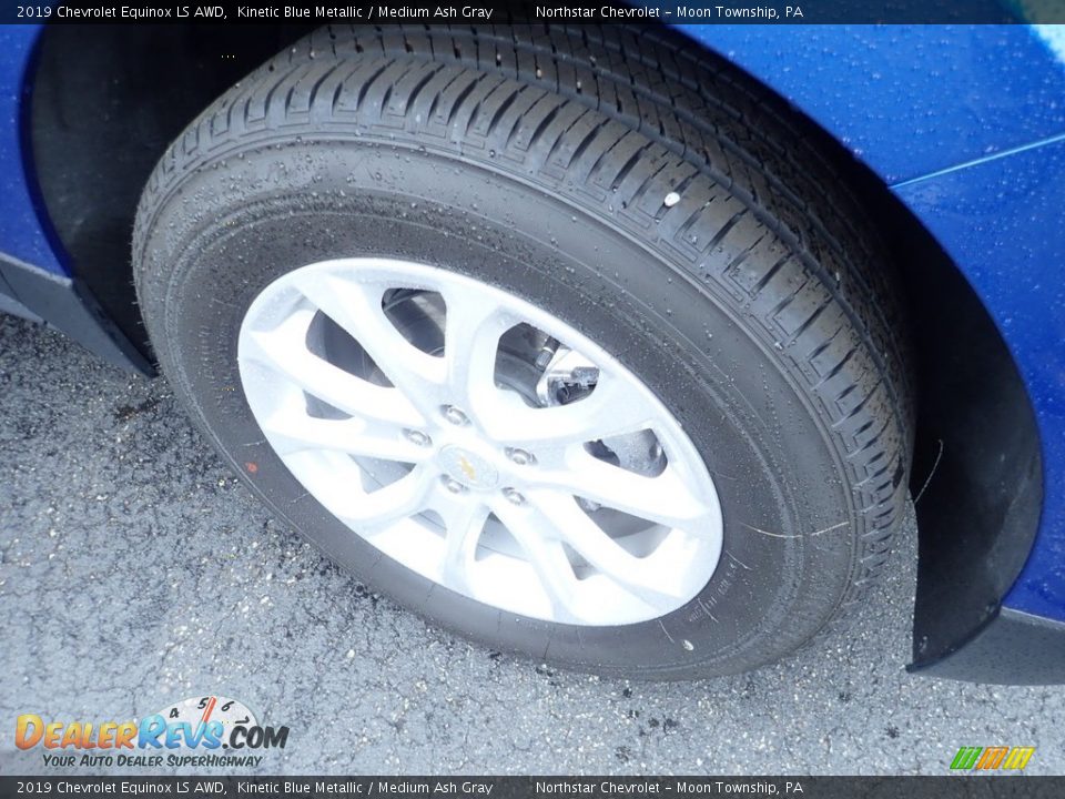 2019 Chevrolet Equinox LS AWD Kinetic Blue Metallic / Medium Ash Gray Photo #10