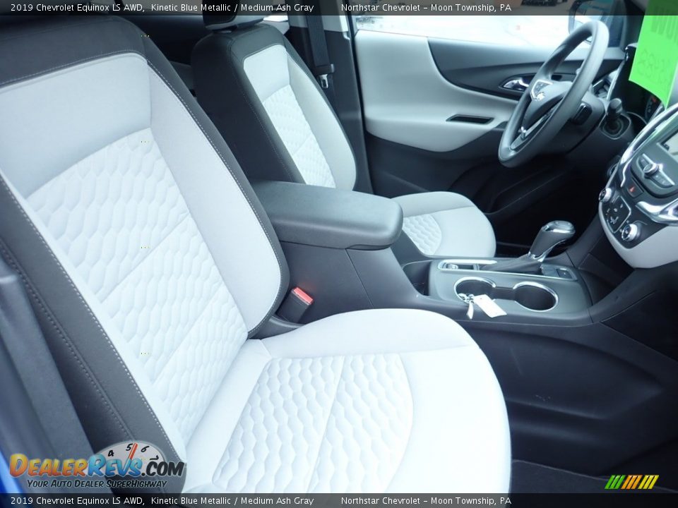 2019 Chevrolet Equinox LS AWD Kinetic Blue Metallic / Medium Ash Gray Photo #11