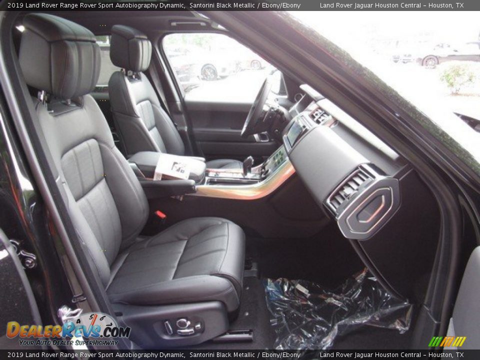 2019 Land Rover Range Rover Sport Autobiography Dynamic Santorini Black Metallic / Ebony/Ebony Photo #5