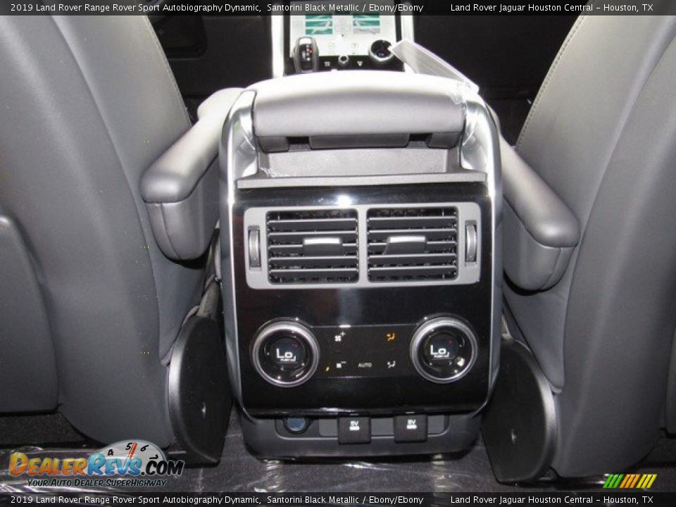 2019 Land Rover Range Rover Sport Autobiography Dynamic Santorini Black Metallic / Ebony/Ebony Photo #16