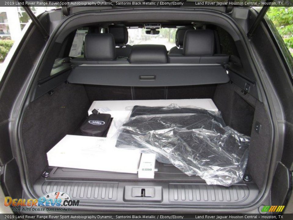 2019 Land Rover Range Rover Sport Autobiography Dynamic Santorini Black Metallic / Ebony/Ebony Photo #17