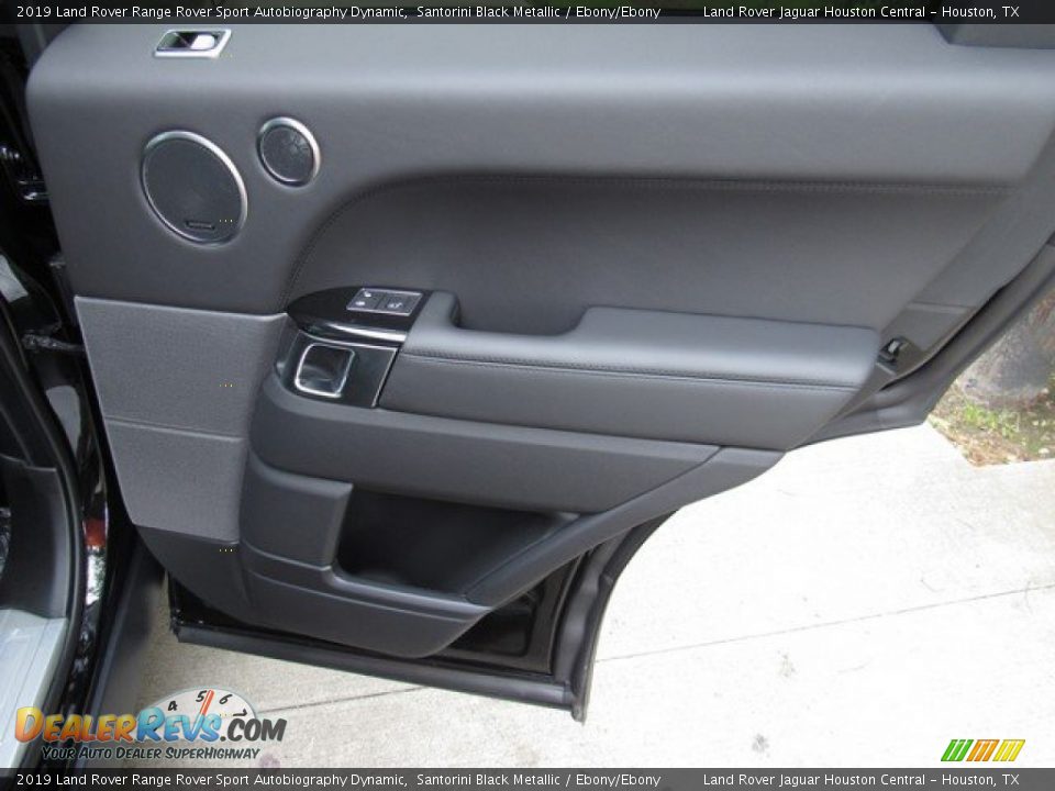 2019 Land Rover Range Rover Sport Autobiography Dynamic Santorini Black Metallic / Ebony/Ebony Photo #21