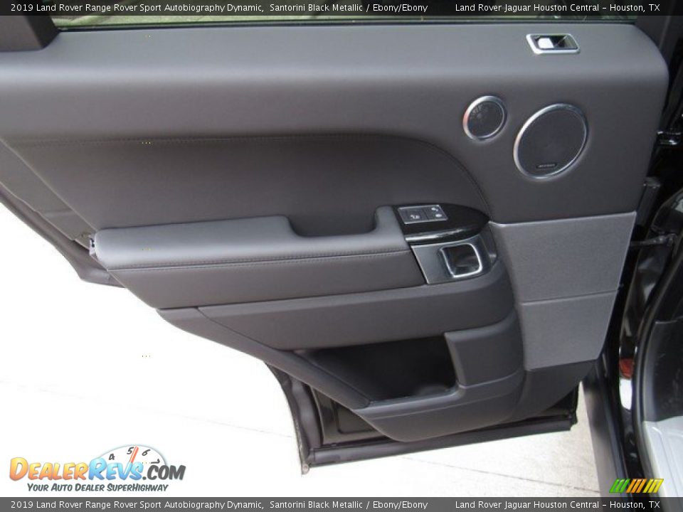 2019 Land Rover Range Rover Sport Autobiography Dynamic Santorini Black Metallic / Ebony/Ebony Photo #22