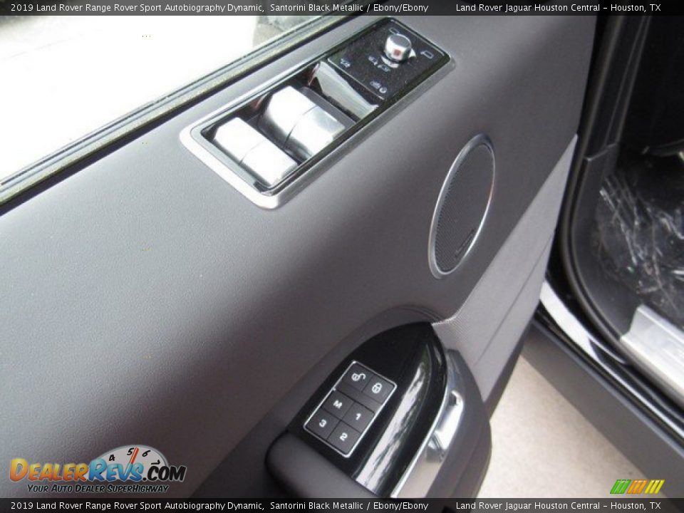 2019 Land Rover Range Rover Sport Autobiography Dynamic Santorini Black Metallic / Ebony/Ebony Photo #24