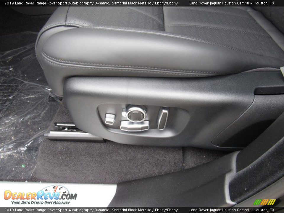 2019 Land Rover Range Rover Sport Autobiography Dynamic Santorini Black Metallic / Ebony/Ebony Photo #25