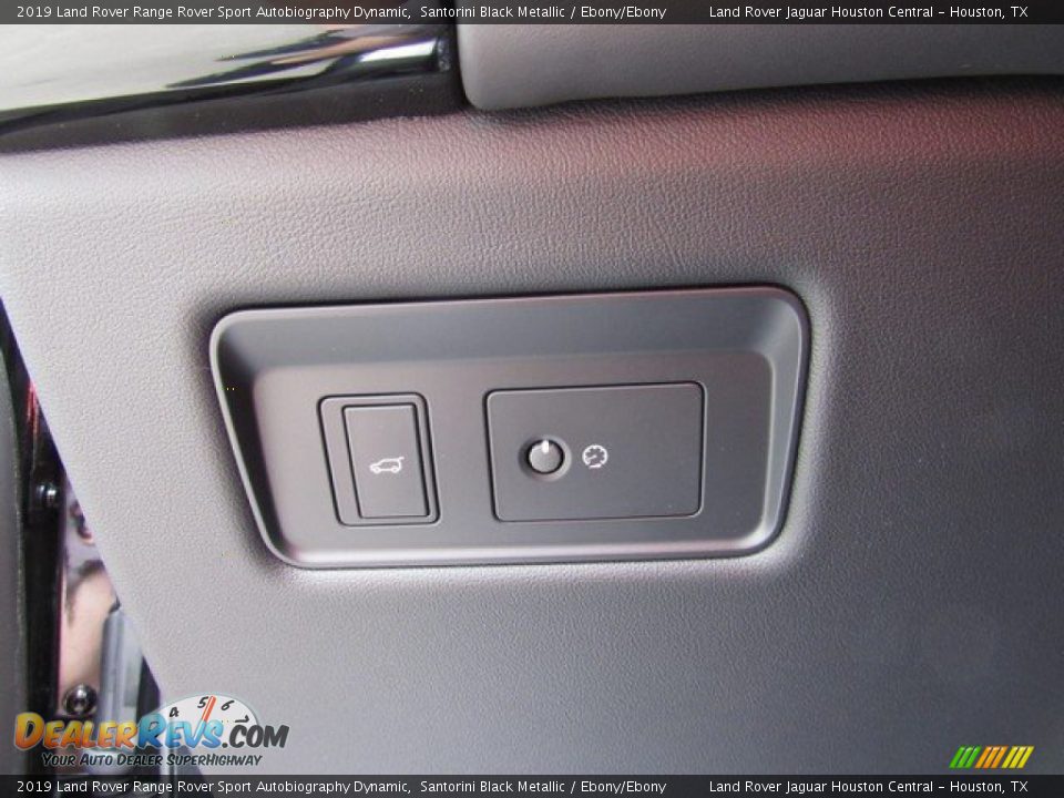 2019 Land Rover Range Rover Sport Autobiography Dynamic Santorini Black Metallic / Ebony/Ebony Photo #26