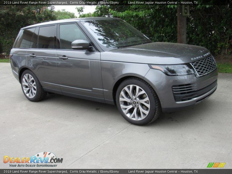 2019 Land Rover Range Rover Supercharged Corris Gray Metallic / Ebony/Ebony Photo #1