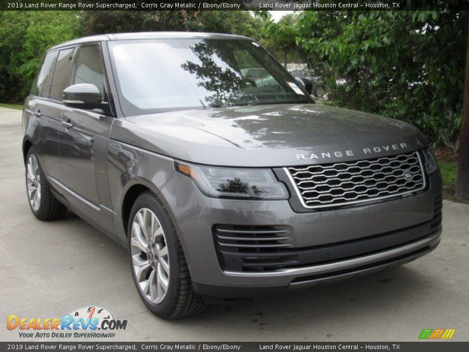 2019 Land Rover Range Rover Supercharged Corris Gray Metallic / Ebony/Ebony Photo #2