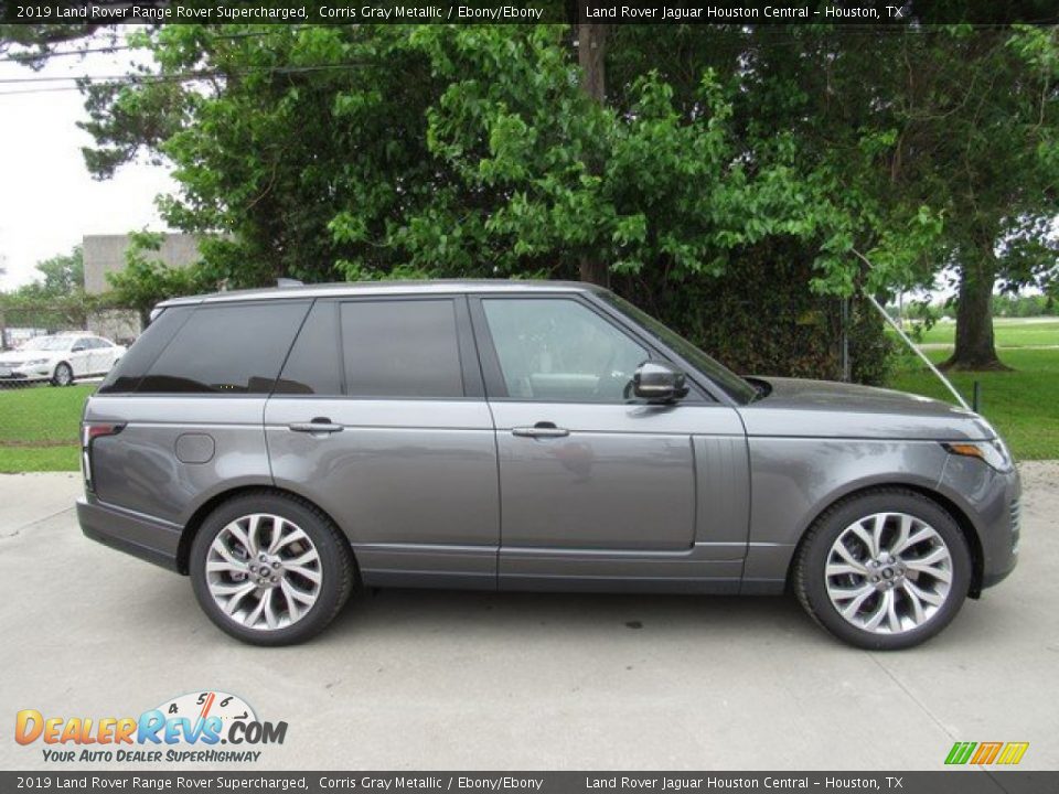 2019 Land Rover Range Rover Supercharged Corris Gray Metallic / Ebony/Ebony Photo #6