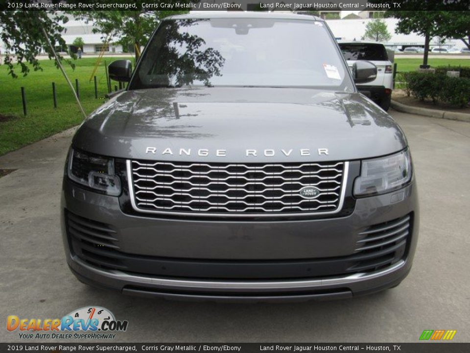 2019 Land Rover Range Rover Supercharged Corris Gray Metallic / Ebony/Ebony Photo #9