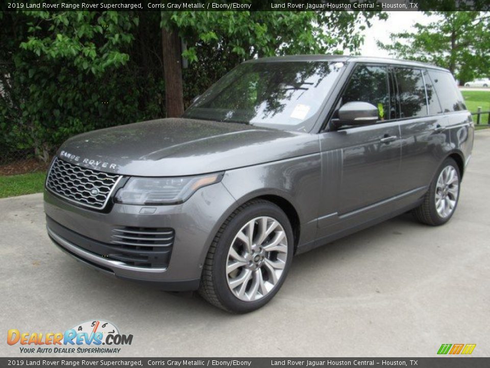 2019 Land Rover Range Rover Supercharged Corris Gray Metallic / Ebony/Ebony Photo #10
