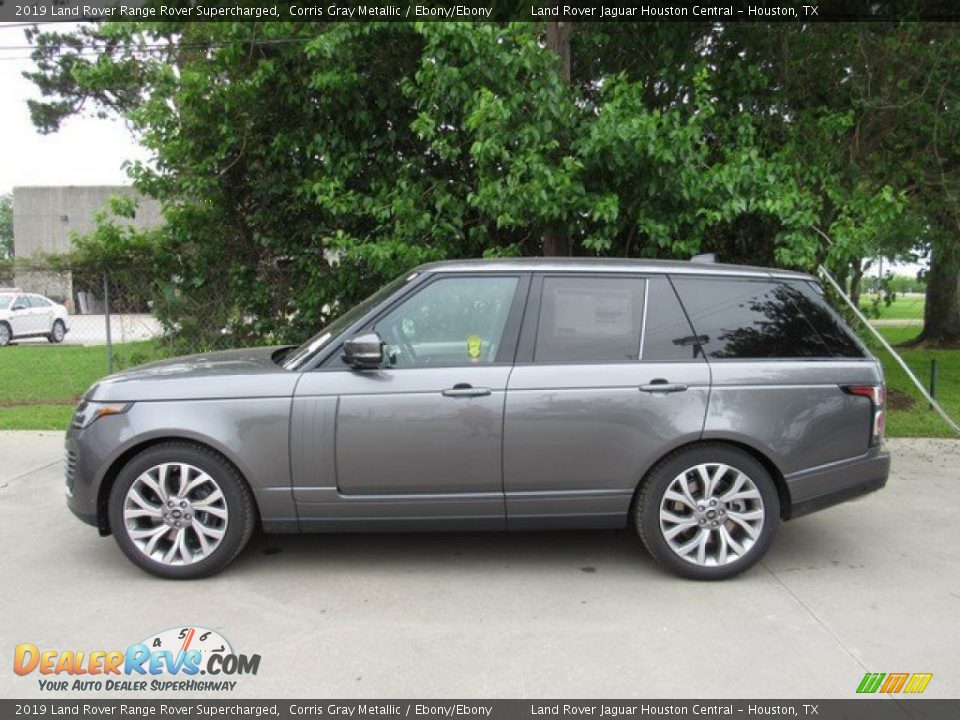 2019 Land Rover Range Rover Supercharged Corris Gray Metallic / Ebony/Ebony Photo #11