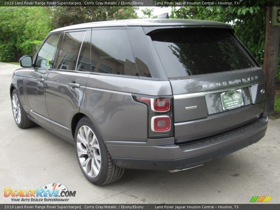 2019 Land Rover Range Rover Supercharged Corris Gray Metallic / Ebony/Ebony Photo #12