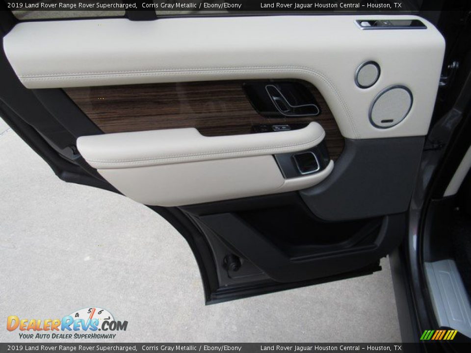 2019 Land Rover Range Rover Supercharged Corris Gray Metallic / Ebony/Ebony Photo #25