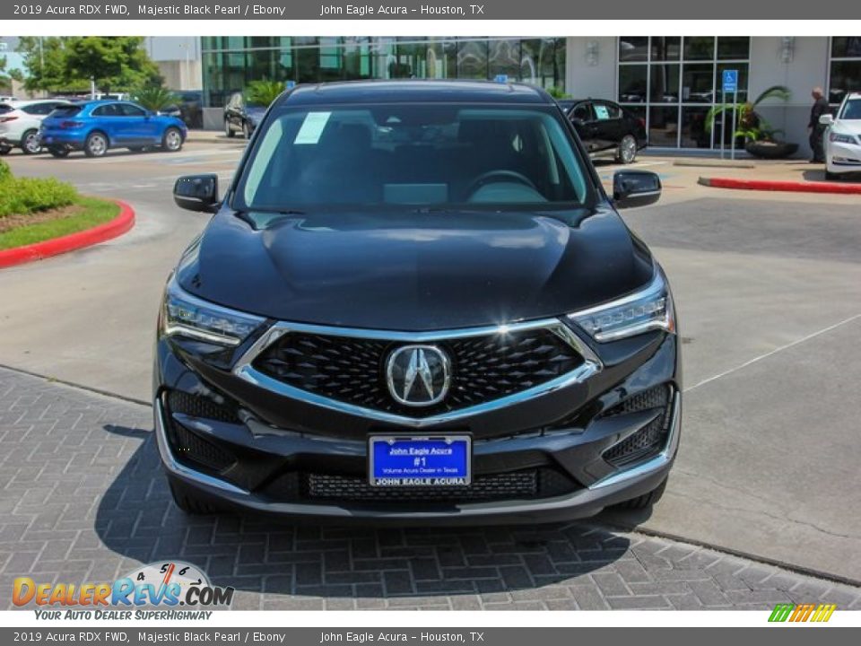 2019 Acura RDX FWD Majestic Black Pearl / Ebony Photo #2