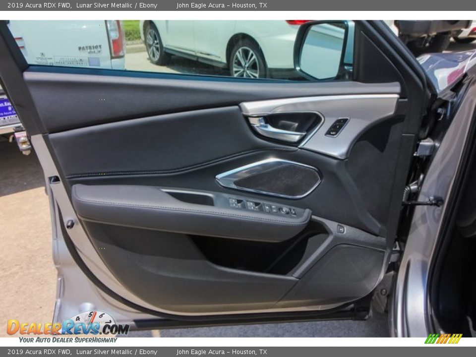 2019 Acura RDX FWD Lunar Silver Metallic / Ebony Photo #15