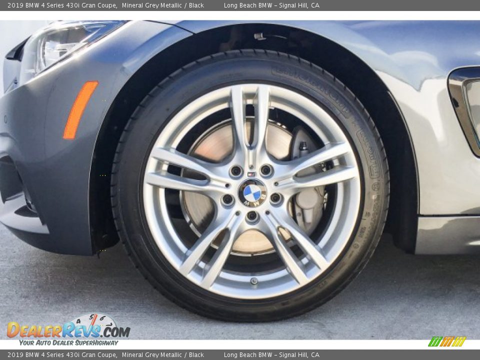2019 BMW 4 Series 430i Gran Coupe Mineral Grey Metallic / Black Photo #9