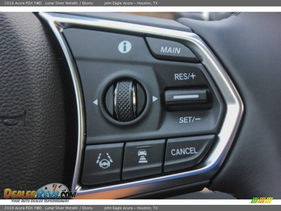 2019 Acura RDX FWD Lunar Silver Metallic / Ebony Photo #31