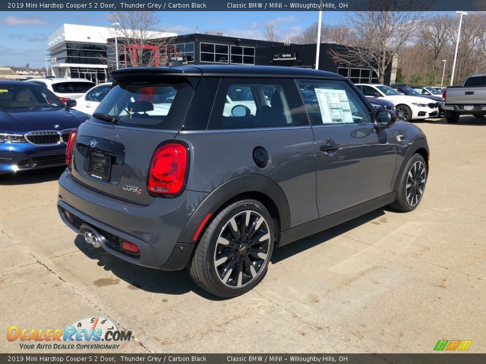 2019 Mini Hardtop Cooper S 2 Door Thunder Grey / Carbon Black Photo #2