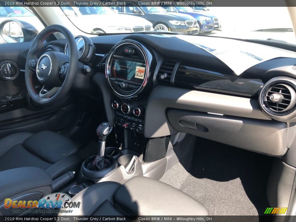 2019 Mini Hardtop Cooper S 2 Door Thunder Grey / Carbon Black Photo #6
