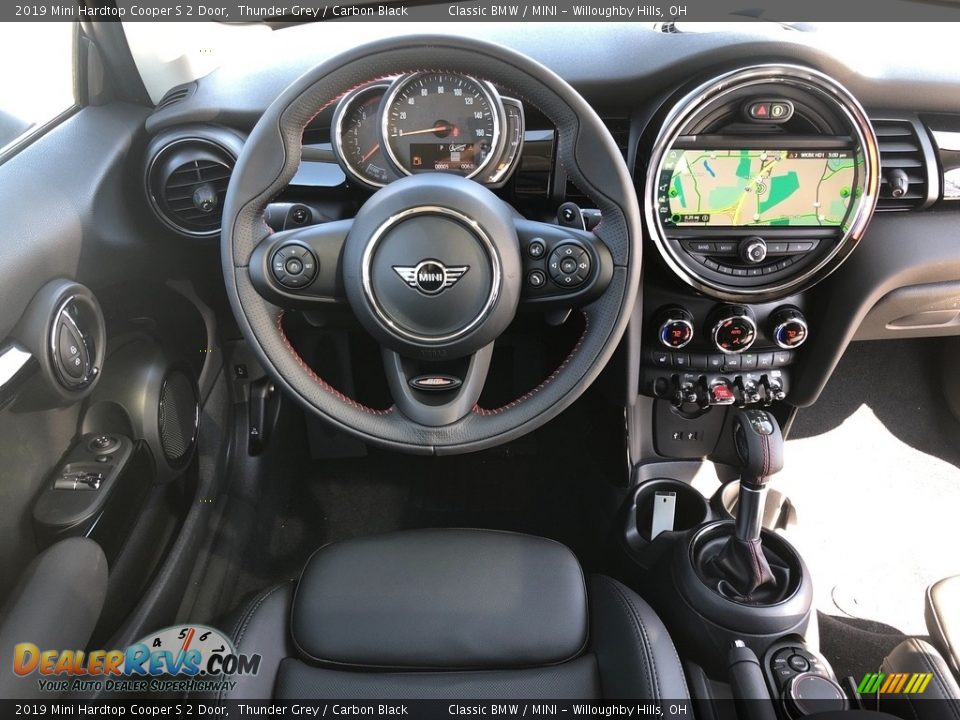 2019 Mini Hardtop Cooper S 2 Door Thunder Grey / Carbon Black Photo #7
