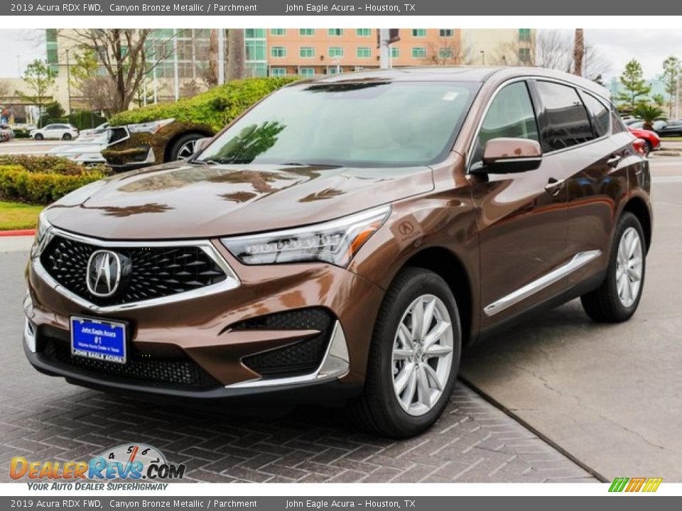 2019 Acura RDX FWD Canyon Bronze Metallic / Parchment Photo #3