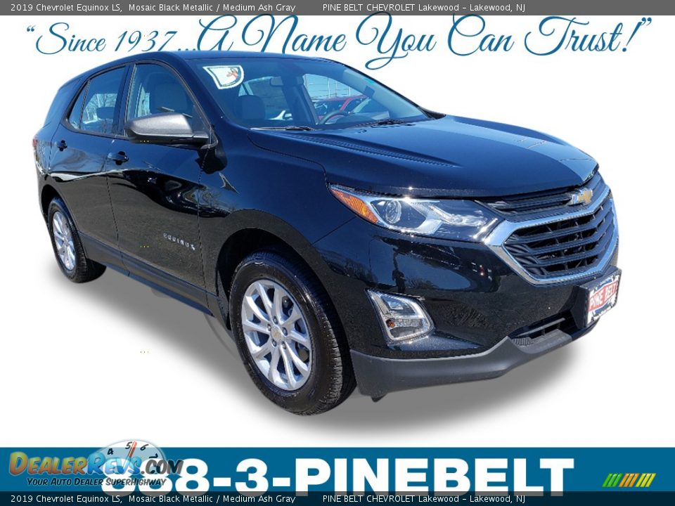 2019 Chevrolet Equinox LS Mosaic Black Metallic / Medium Ash Gray Photo #1