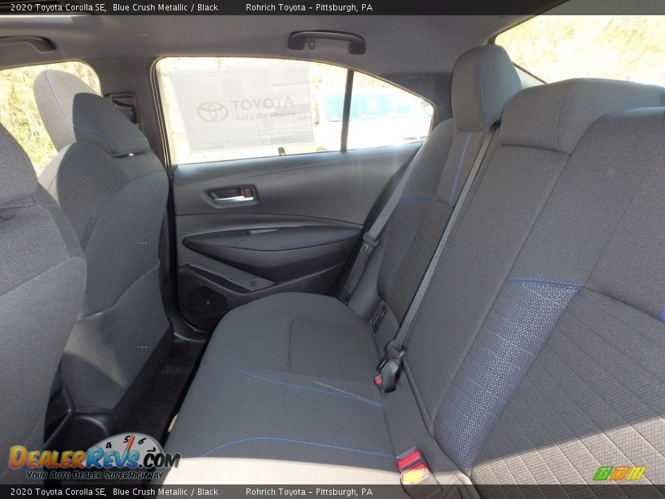 Rear Seat of 2020 Toyota Corolla SE Photo #7