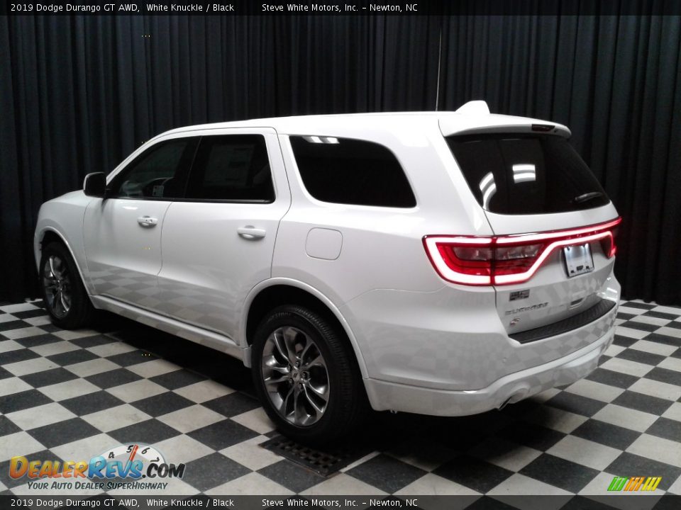 2019 Dodge Durango GT AWD White Knuckle / Black Photo #8