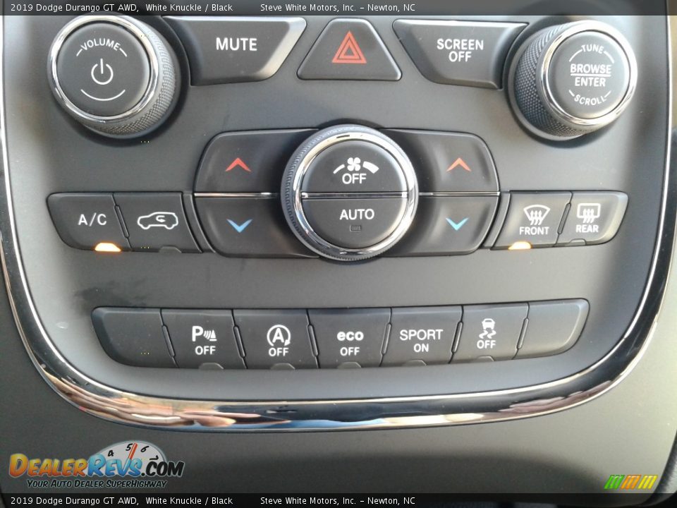 2019 Dodge Durango GT AWD White Knuckle / Black Photo #29