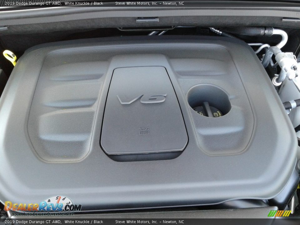 2019 Dodge Durango GT AWD White Knuckle / Black Photo #36