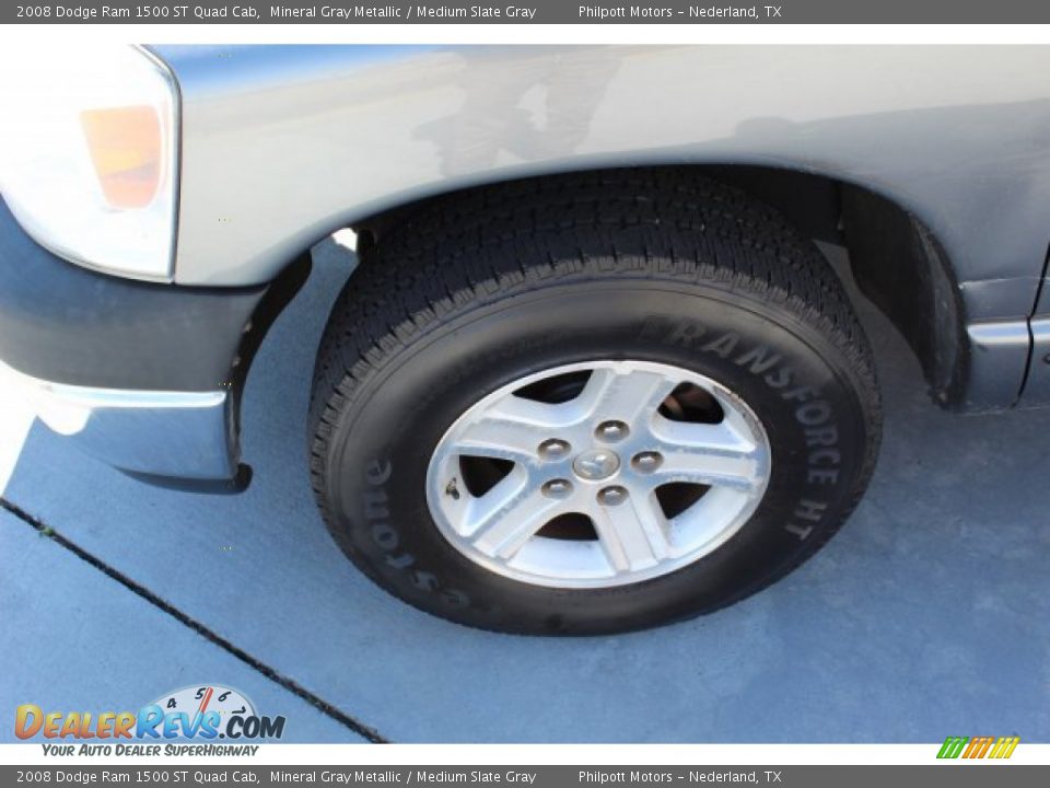 2008 Dodge Ram 1500 ST Quad Cab Mineral Gray Metallic / Medium Slate Gray Photo #5