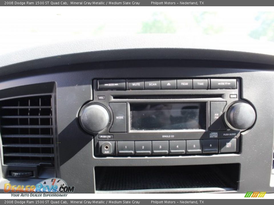 2008 Dodge Ram 1500 ST Quad Cab Mineral Gray Metallic / Medium Slate Gray Photo #11