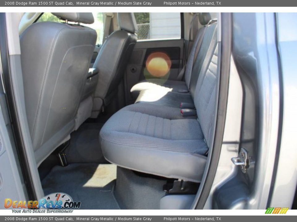 2008 Dodge Ram 1500 ST Quad Cab Mineral Gray Metallic / Medium Slate Gray Photo #16