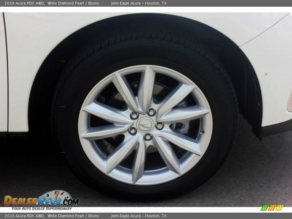 2019 Acura RDX AWD White Diamond Pearl / Ebony Photo #11