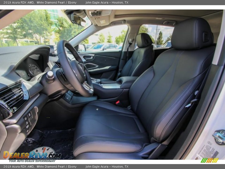 2019 Acura RDX AWD White Diamond Pearl / Ebony Photo #16