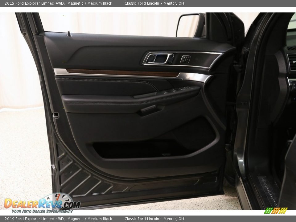 2019 Ford Explorer Limited 4WD Magnetic / Medium Black Photo #5