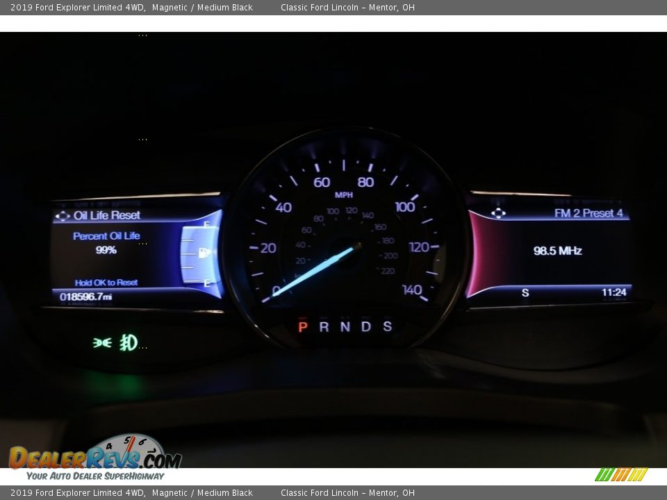 2019 Ford Explorer Limited 4WD Magnetic / Medium Black Photo #8