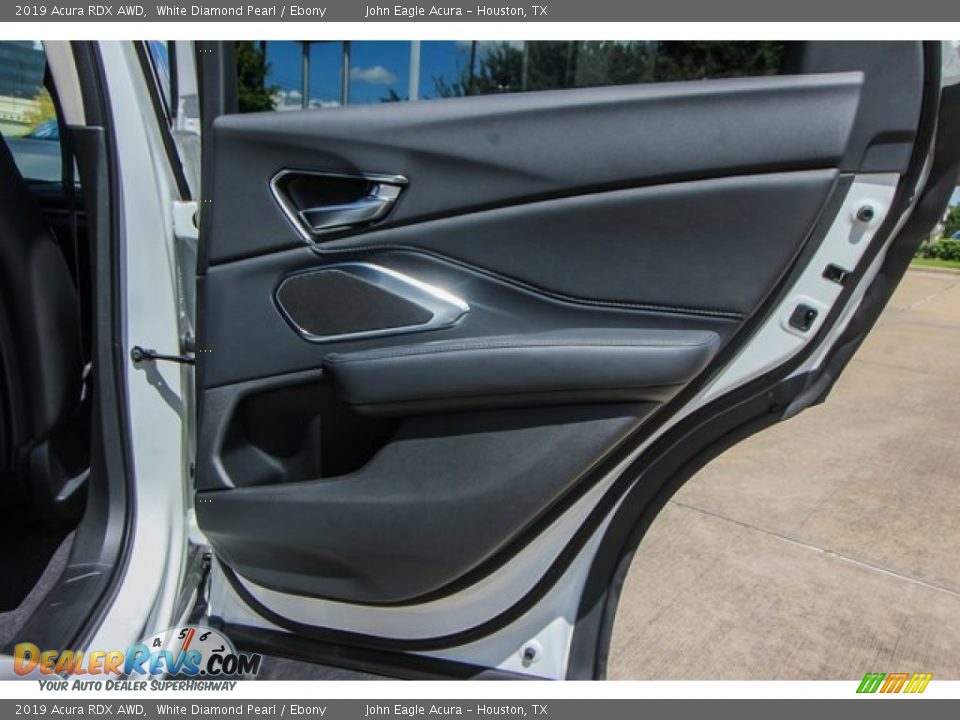 2019 Acura RDX AWD White Diamond Pearl / Ebony Photo #21