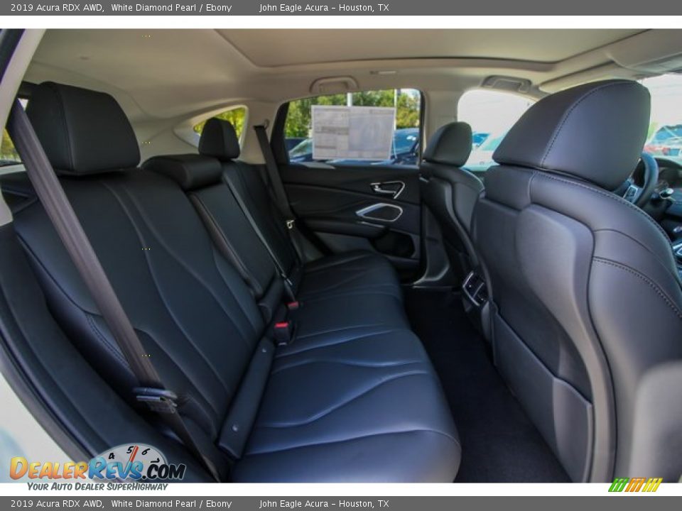 2019 Acura RDX AWD White Diamond Pearl / Ebony Photo #22