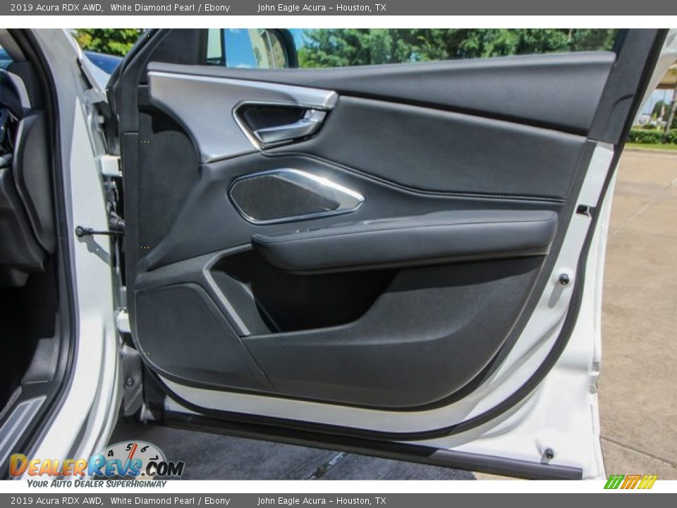 2019 Acura RDX AWD White Diamond Pearl / Ebony Photo #23