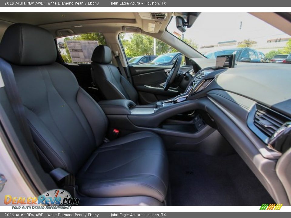 2019 Acura RDX AWD White Diamond Pearl / Ebony Photo #24