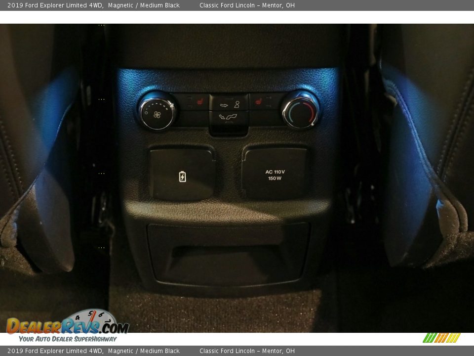 2019 Ford Explorer Limited 4WD Magnetic / Medium Black Photo #24